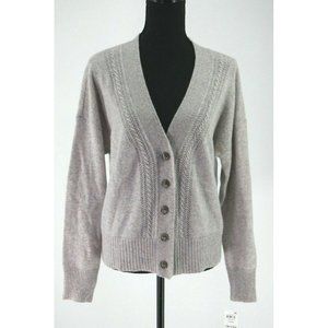 100% Cashmere Luxury V Neck Sweater Charter Club - Size L